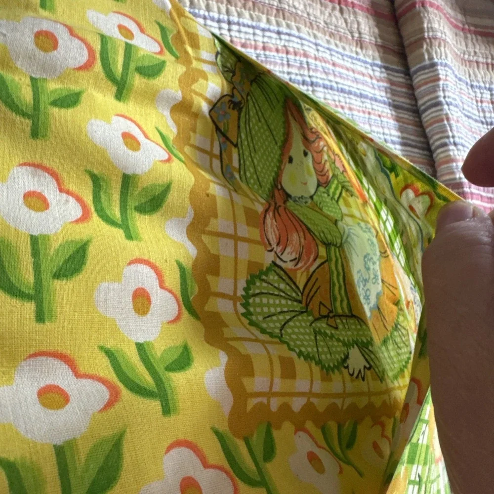 Vtg Sears Katie's Patchwork Pillow Featured in Stranger Things MCM